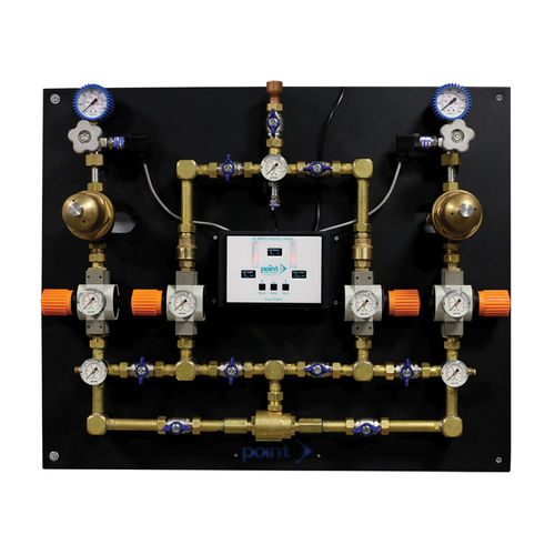 Manifold para gases médicos - PNT-O2S-PLC-300	 - Point Medical Gas Systems - para laboratório / para hospital / para sistema de distribuição de gases medicinais