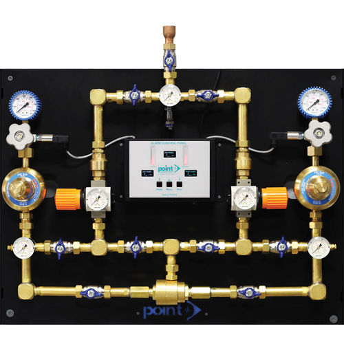 Manifold para gases médicos - PNT-O2S-PLC-150	 - Point Medical Gas Systems - para laboratório / para hospital / para sistema de distribuição de gases medicinais