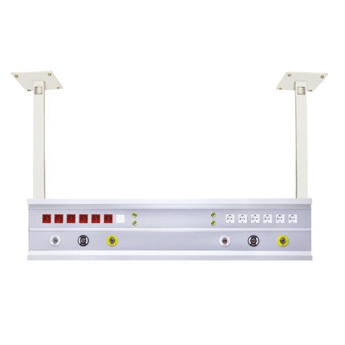 Régua de gases medicinais de parede - PNT-TA-CK-L - Point Medical Gas Systems - horizontal / modular / de teto