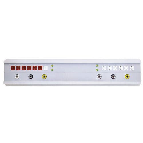 Régua de gases medicinais de parede - PNT-YO-YA-CK-M - Point Medical Gas Systems - horizontal / modular / de teto