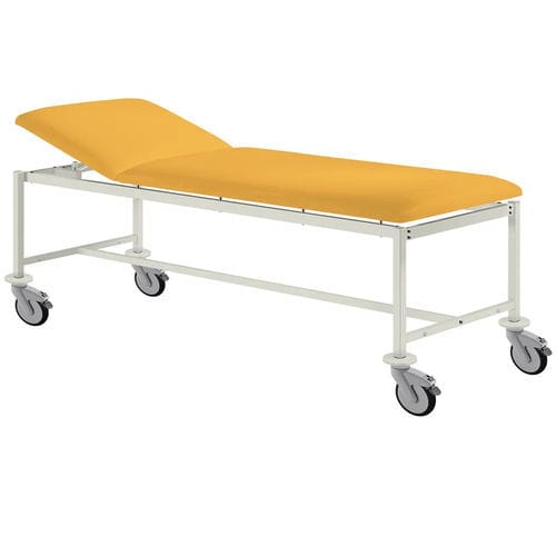 Mesa de exame manual - MEDI-LUX Classic - SIMPEX - com encosto regulável / com rodízios / articulada em 2 seções