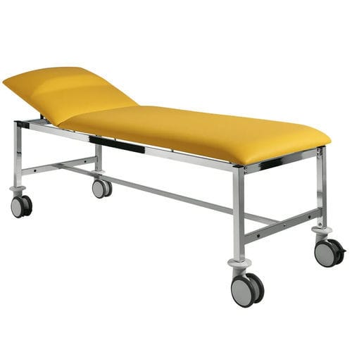 Mesa de exame manual - HERKULES Classic - SIMPEX - com encosto regulável / com rodízios / articulada em 2 seções