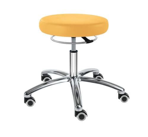 Mocho para estabelecimento de saúde - SELLA-MED Corona Maxi - SIMPEX - com altura regulável / giratório / com rodízios
