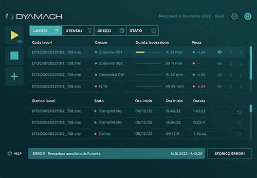 Software de gestão - Dyamach - de controle / CAD / CAM