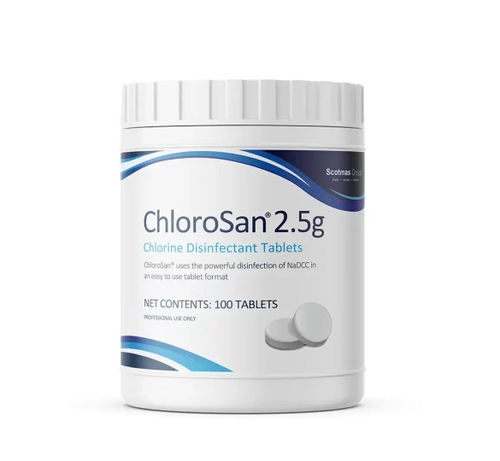 Desinfetante para pisos e outras superfícies - ChloroSan® - Scotmas Group - em pó / à base de cloro