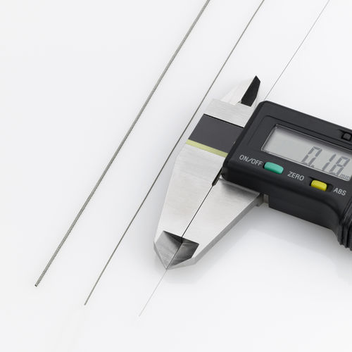 Cabo metálico em aço inoxidável - Carl Stahl Technocables GmbH - para fabricação de dispositivos médicos