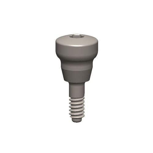 Tampa de cicatrização em titânio - AHBNPS - Dental Evolutions, Inc - para pilares de implantes