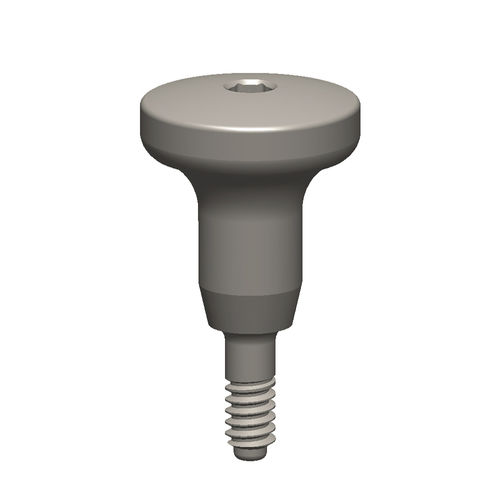 Tampa de cicatrização em titânio - AHBWPL - Dental Evolutions, Inc - para pilares de implantes