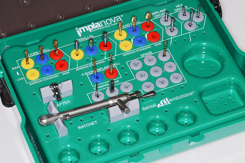 Kit de instrumentos para implante dentário - BSK - Dental Evolutions, Inc