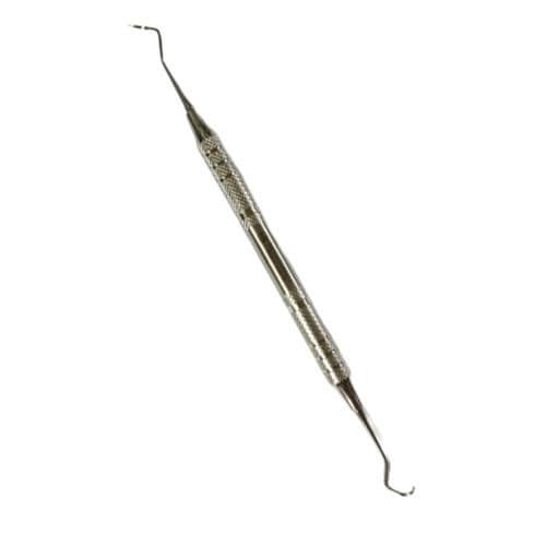 Cureta para exame odontológico veterinário - 52028003G - HK Medical Instruments - universal / de Columbia / dupla
