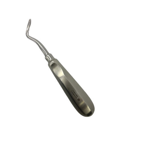 Alavanca odontológica curva - 51006001L - HK Medical Instruments - veterinária / Schmeckebier