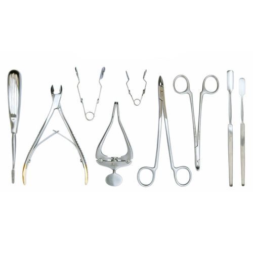 Kit de instrumentos veterinários para diagnóstico odontológico - KT-01045 - HK Medical Instruments - para roedores