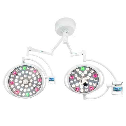 Foco cirúrgico de teto - MGE-SL3N - Medige International Industries - de LED / 2 braços / 110 V / 60 Hz