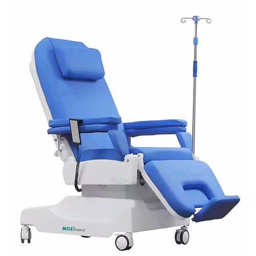 Poltrona para tratamentos clínicos elétrica - MGE-CWE8 - Medige International Industries - articulada em 3 seções / com apoio para pernas / para quimioterapia