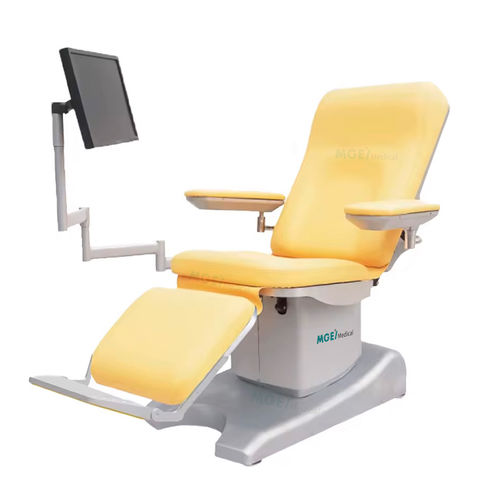 Poltrona para hemodiálise elétrica - MGE-CWE7 - Medige International Industries - articulada em 3 seções / com apoio para pernas / para quimioterapia