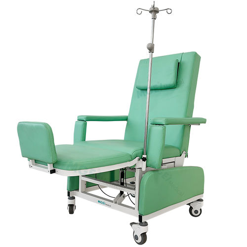 Poltrona para hemodiálise manual - MGE-CW11 - Medige International Industries - articulada em 3 seções / com rodízios / ergonômica