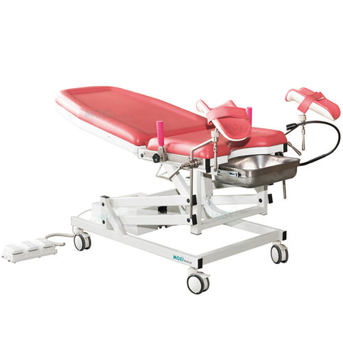 Cadeira de exame para ginecologia - MGE-DO7 - Medige International Industries - manual / com altura regulável / articulada em 2 seções