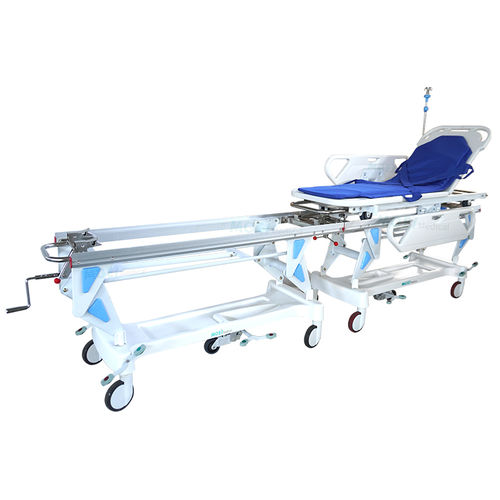 Carro-maca para transferência de pacientes - MGE-ST-11 - Medige International Industries - de emergência / manual / com altura regulável