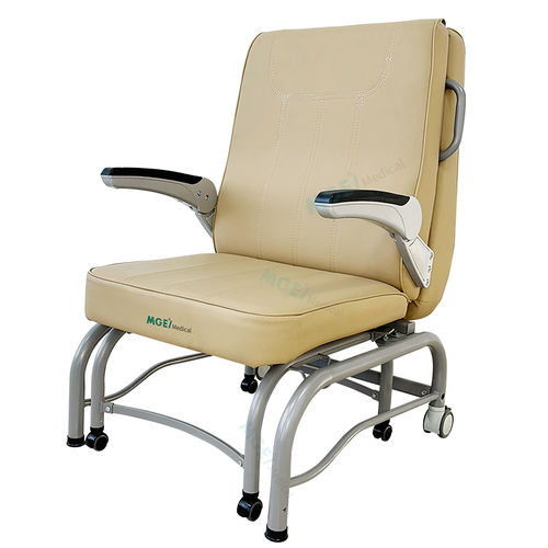 Poltrona de descanso com posição deitada - MGE-CW17B - Medige International Industries - manual / com encosto regulável / com rodízios