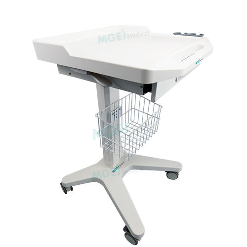 Carrinho para computador médico-hospitalar - MGE-MTN1 - Medige International Industries - para computador portátil / móvel / com altura regulável