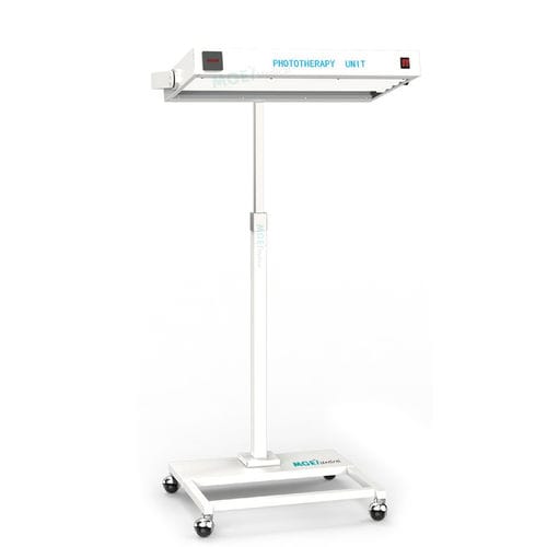 Aparelho de fototerapia neonatal - MGE-BP4A - Medige International Industries - com rodízios / com luz azul