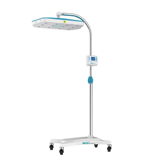 Aparelho de fototerapia neonatal - MGE-BN5AD - Medige International Industries - com rodízios / com luz azul