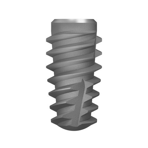 Implante dentário cilíndrico - JUPITER CONICAL IMPLANT HEX RP Ø4.3 H13 - IML Swiss Dental Implants - em titânio / hexagonal / reto