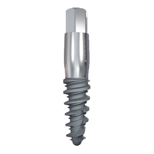 Implante dentário cônico - POWER - IML Swiss Dental Implants - em titânio / em peça única / com superfície rugosa