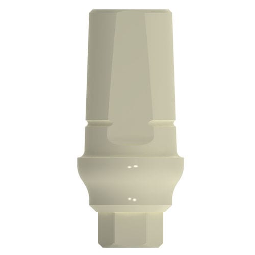 Pilar para implante em PEEK - HEX RP PEEK TEMPORARY STRAIGHT ABUTMENT - IML Swiss Dental Implants - hexagonal / reto / para laboratório de prótese dentária