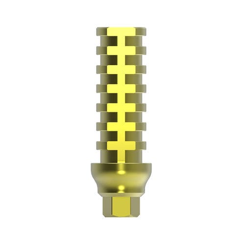 Pilar para implante em titânio - HEX RP TEMPORARY NON ROTATING ABUTMENT - IML Swiss Dental Implants - de hexágono interno / reto / provisório