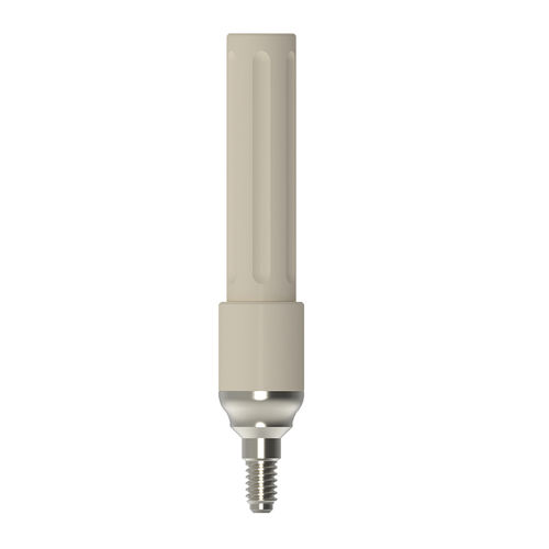 Pilar para implante em titânio - HEX RP STRAIGHT MUA H1 - IML Swiss Dental Implants - interno / reto / angular