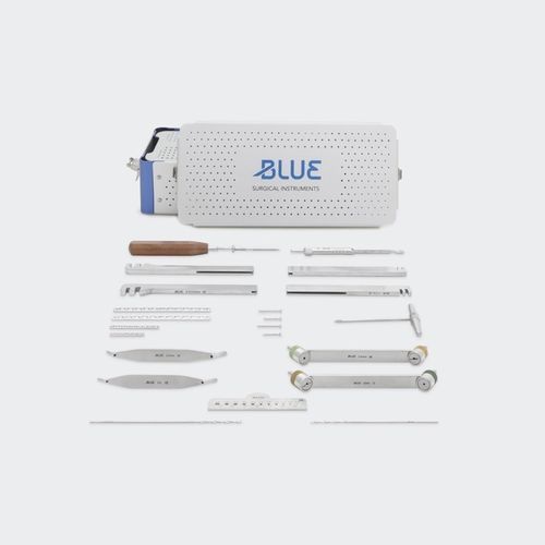 Kit de instrumentos veterinários para cirurgia geral - KPP2024 - Blue Surgical Instruments