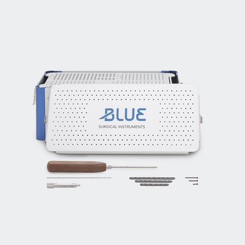 Kit de instrumentos veterinários para cirurgia geral - KB20 - Blue Surgical Instruments