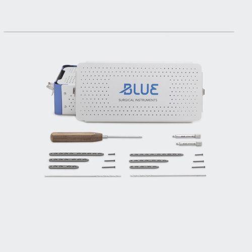 Kit de instrumentos veterinários para cirurgia geral - KB2427 - Blue Surgical Instruments