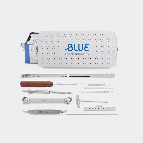 Kit de instrumentos veterinários para cirurgia geral - KPP24 - Blue Surgical Instruments