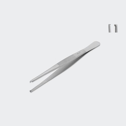 Pinça veterinária - PDD150 - Blue Surgical Instruments - para preensão de tecidos / serrilhada