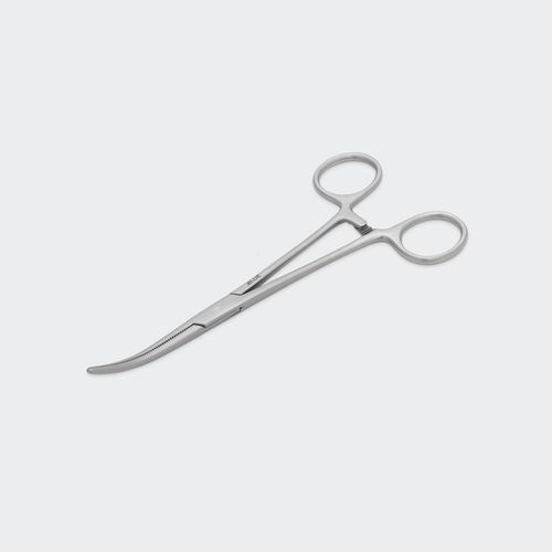 Pinça veterinária - PHRPC155 - Blue Surgical Instruments - de Rochester / curva