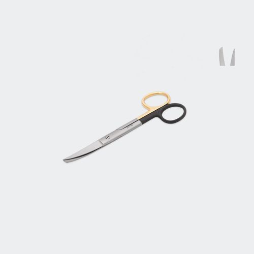 Tesoura cirúrgica - TCMTAR145CE - Blue Surgical Instruments - veterinária / curva