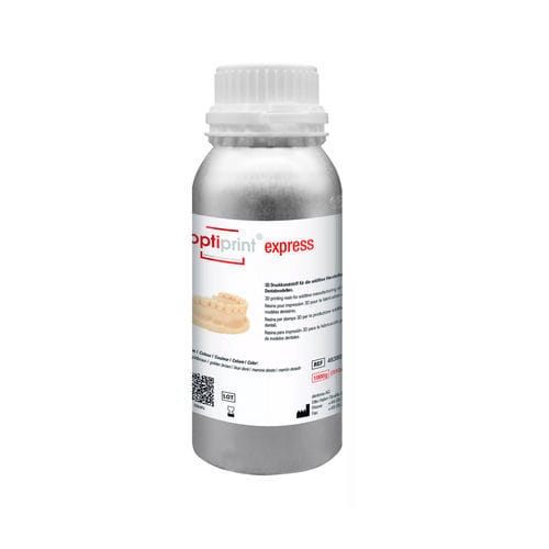 Material dentário em resina acrílica - optiprint express - Dentona AG - para impressão 3D / para confecção de modelos / fotopolimerizável