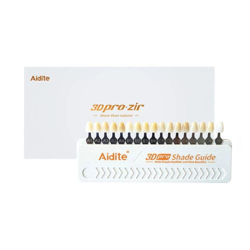 Guia de cor dental - optimill 3D - Dentona AG