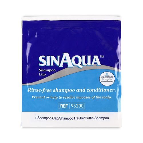 Touca hospitalar com elástico - Sinaqua® - WELCARE INDUSTRIES S.p.A. - em viscose / descartável / impermeável