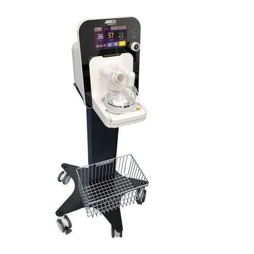 Sistema de oxigenoterapia automático - Allied Medical Limited - com carrinho / cânula nasal de alto fluxo