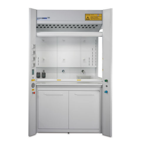 Capela química - CP0  - ASEM SRL - de evacuação total / de contenção / para destilação