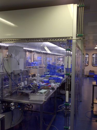 Cabine de laboratório - PS - ADS Laminaire - para hospital / para a indústria farmacêutica / de piso
