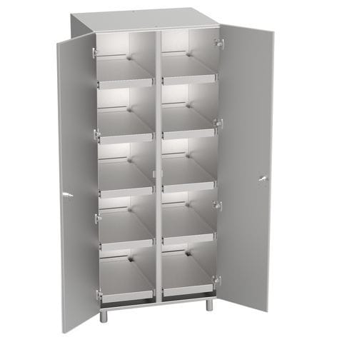 Armário distribuidor - HL-L140 - LASA - para instrumental / para hospital / com portas de abrir
