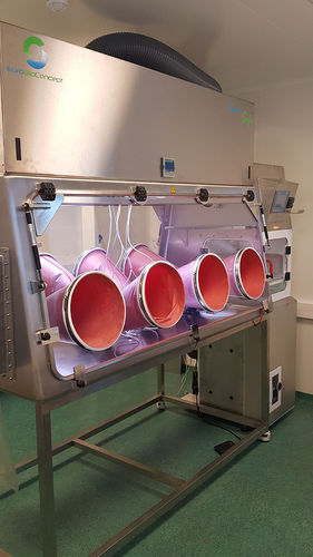 Cabine de segurança biológica classe III - Innosafe® - Eurobioconcept - modular / EN 12469 / de pressão negativa