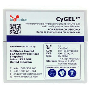 Reagente em solução - CyGEL™ - BioStatus - para pesquisa / para citologia / hidrogel
