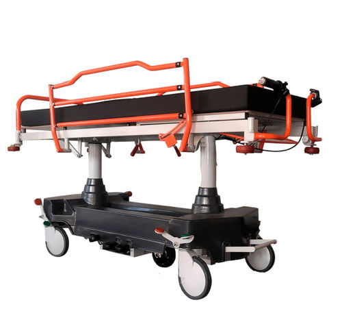 Carro-maca de emergência - MOOVIE - Stretchers Industries - de transporte / hidráulico / elétrico