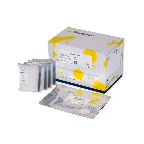 Kit de teste de imunoglobulinas M - BD-MyML24 - TestLine Clinical Diagnostics - de Mycoplasma pneumoniae / de soro / de plasma