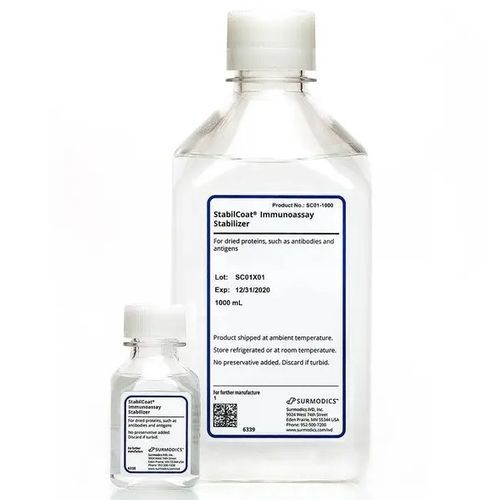 Reagente solução estabilizadora - StabilCoat™  - Surmodics IVD, Inc. - para testes ELISA / imunológico / de origem bovina